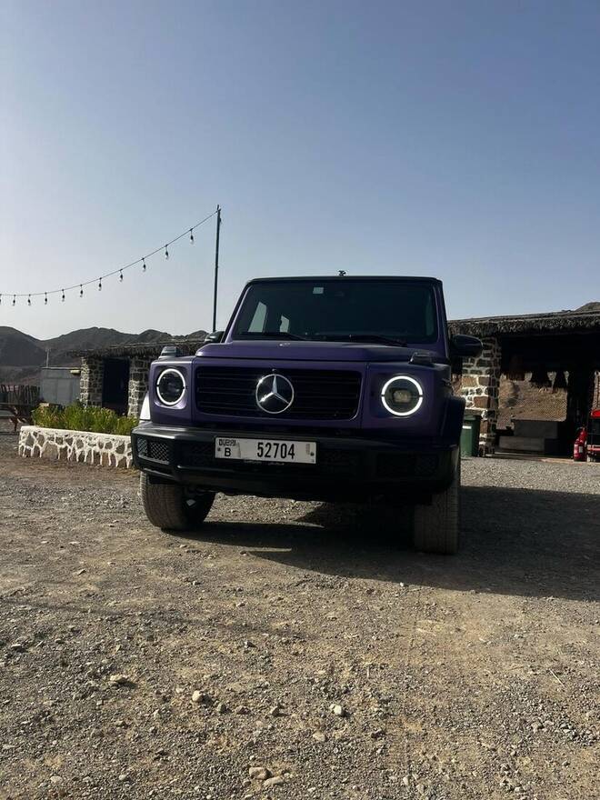 Mercedes G-Wagon brand activation